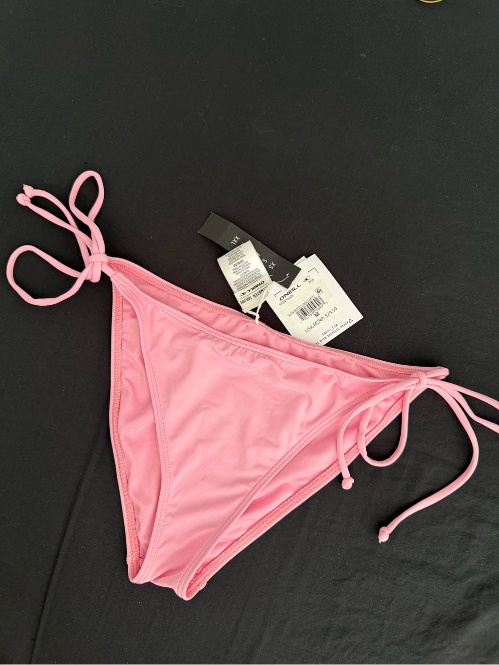 O'Neill Pink Tie-Side Bikini Bottom